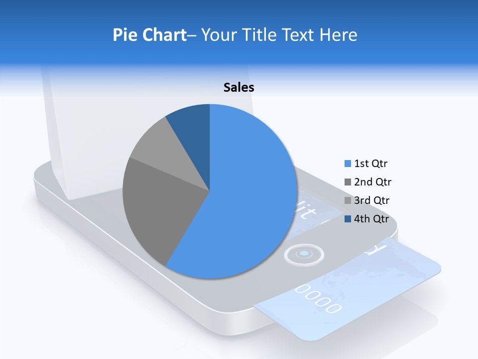 World Transaction White PowerPoint Template