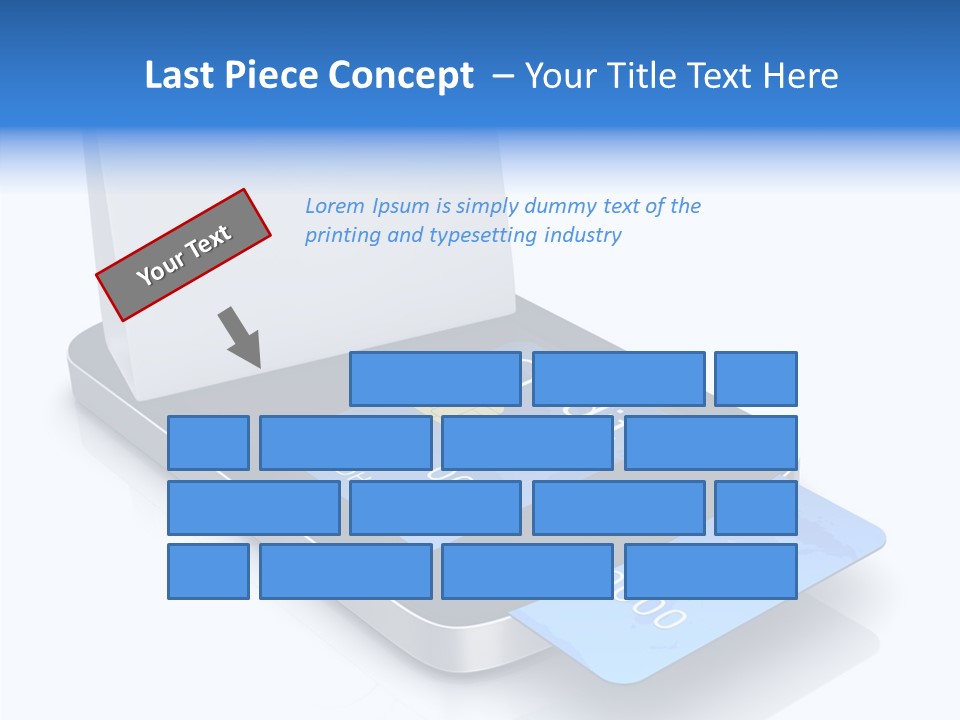 World Transaction White PowerPoint Template