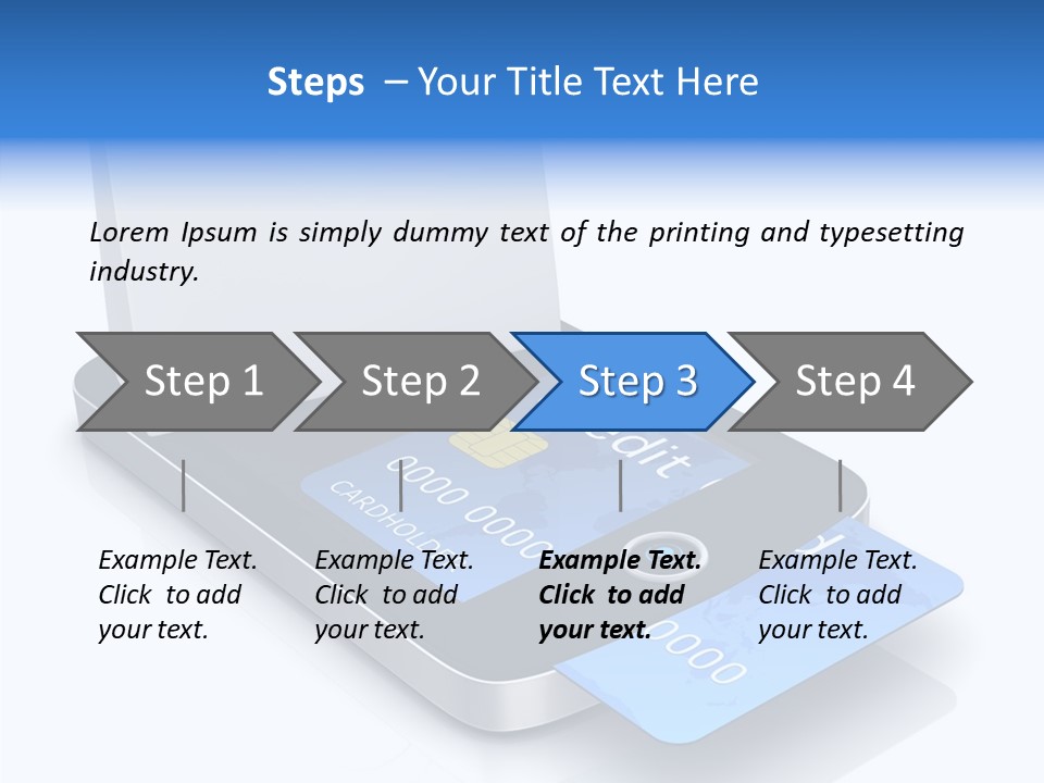 World Transaction White PowerPoint Template