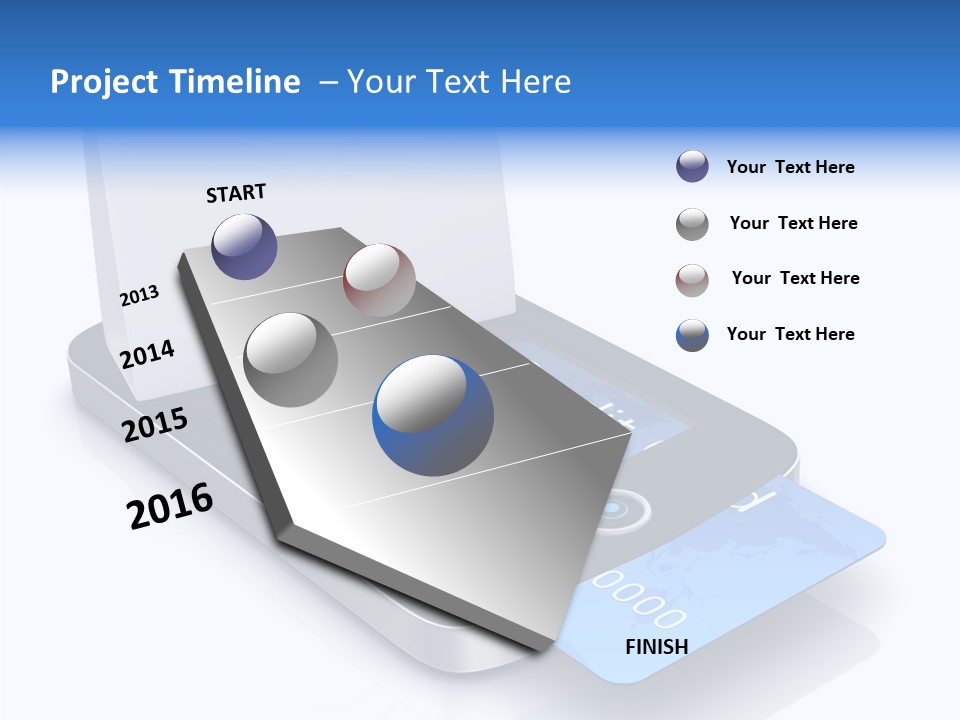 World Transaction White PowerPoint Template