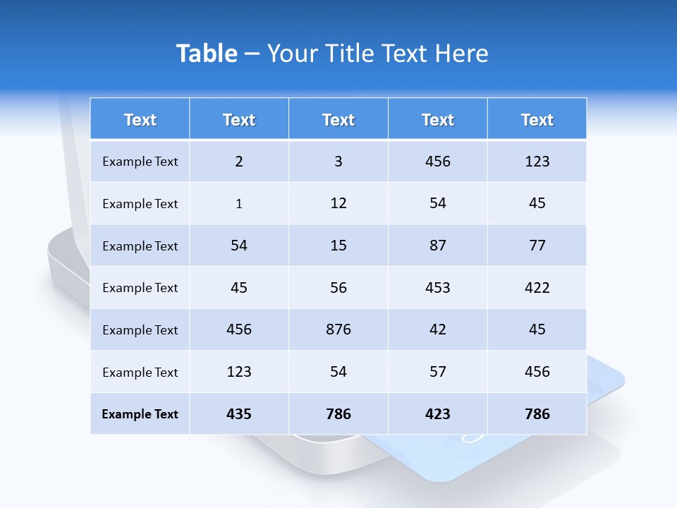 World Transaction White PowerPoint Template