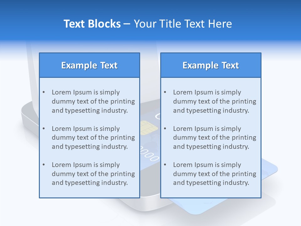 World Transaction White PowerPoint Template