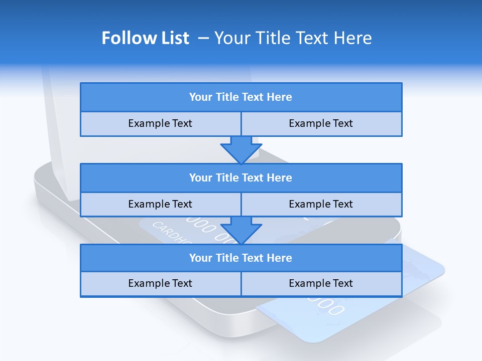 World Transaction White PowerPoint Template