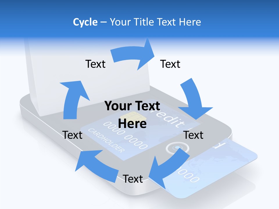 World Transaction White PowerPoint Template