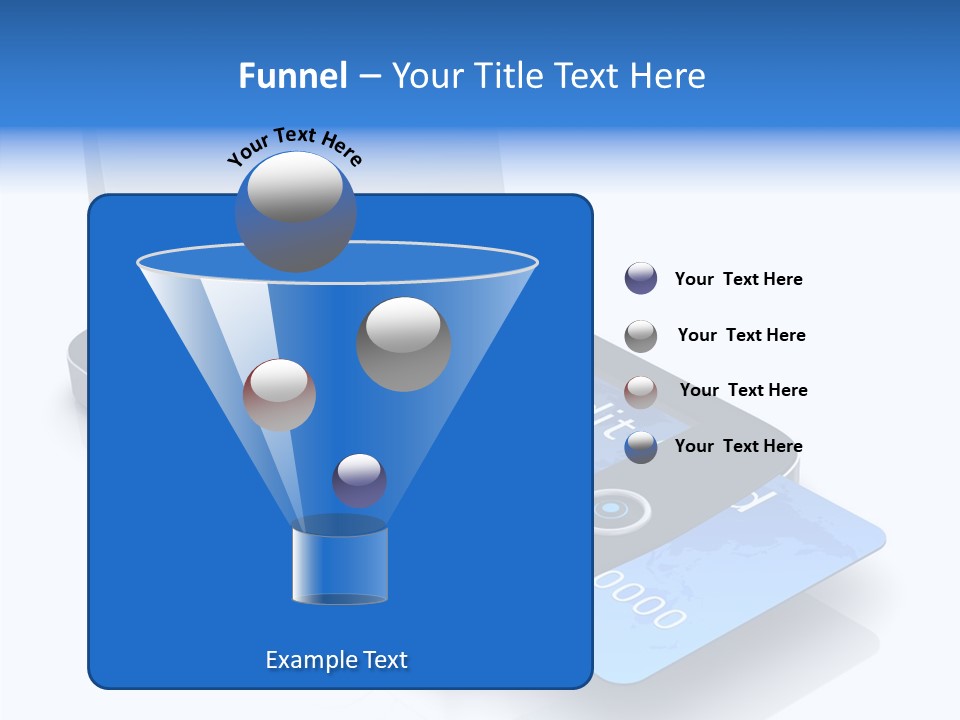 World Transaction White PowerPoint Template