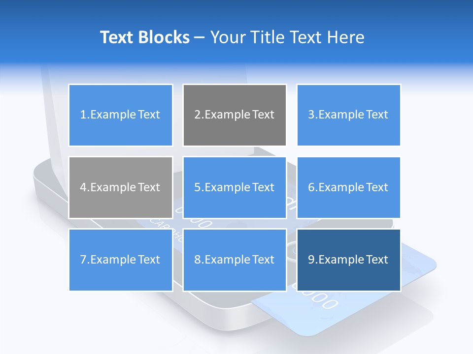 World Transaction White PowerPoint Template