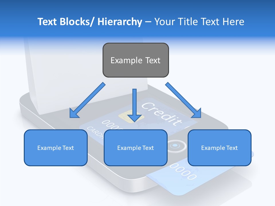 World Transaction White PowerPoint Template