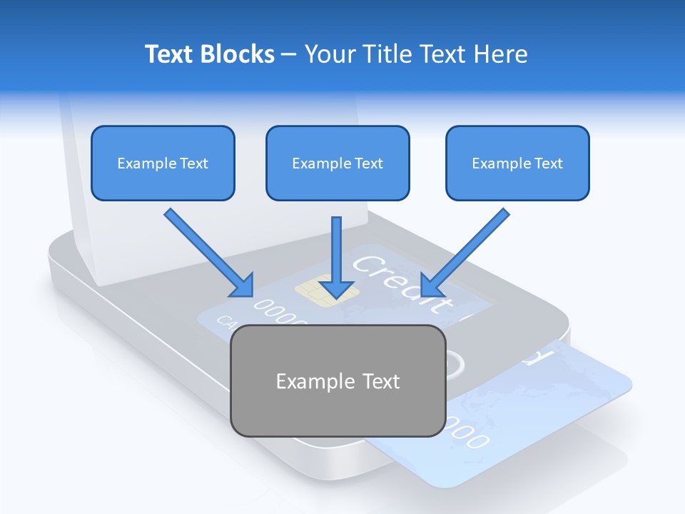 World Transaction White PowerPoint Template