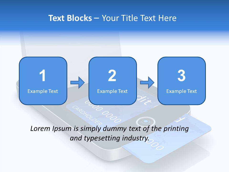 World Transaction White PowerPoint Template