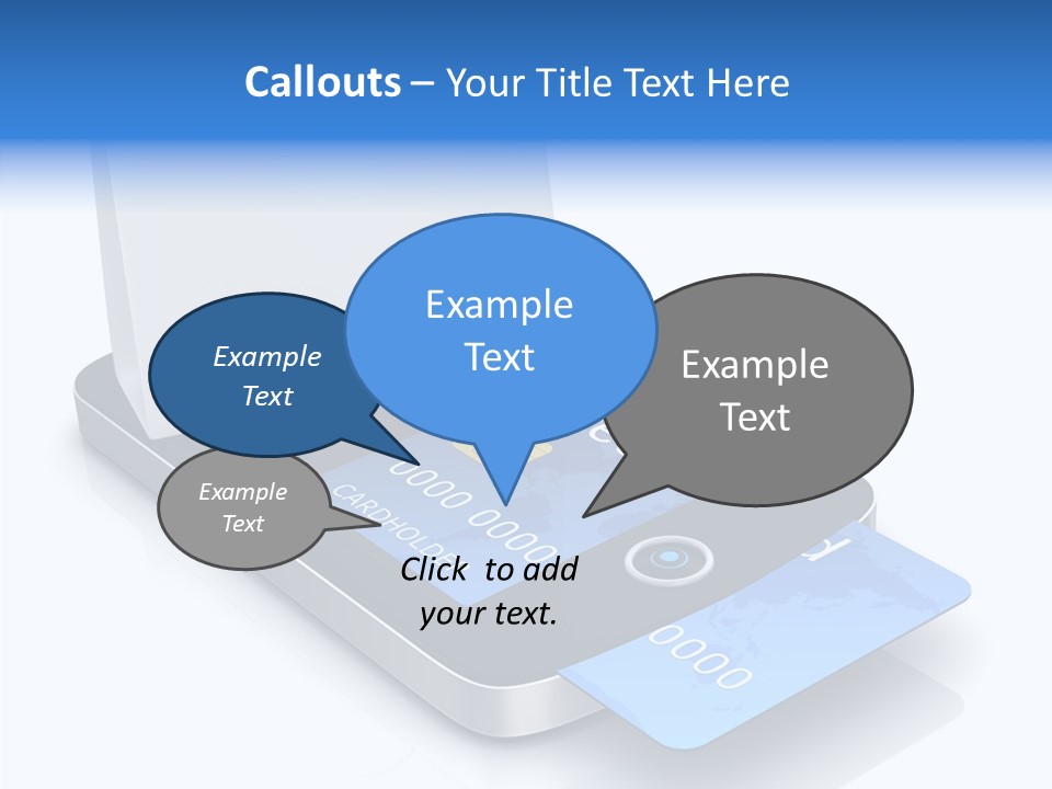 World Transaction White PowerPoint Template