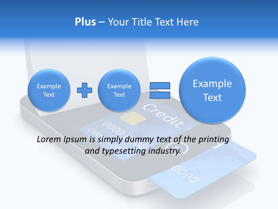 World Transaction White PowerPoint Template