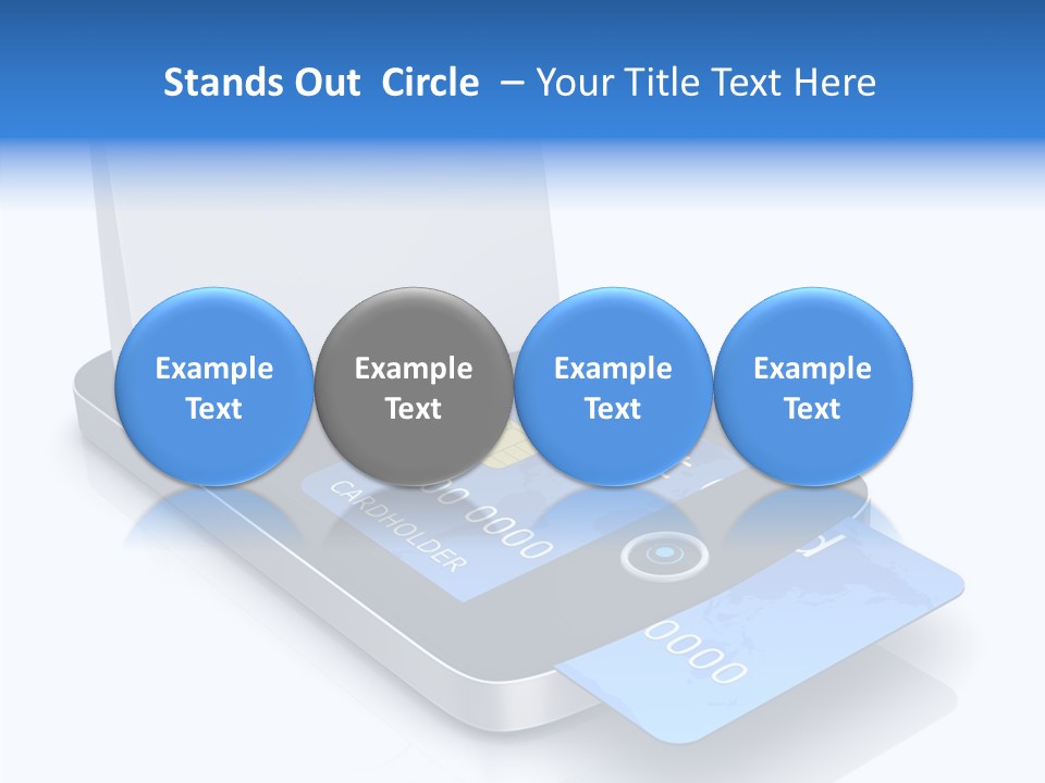 World Transaction White PowerPoint Template