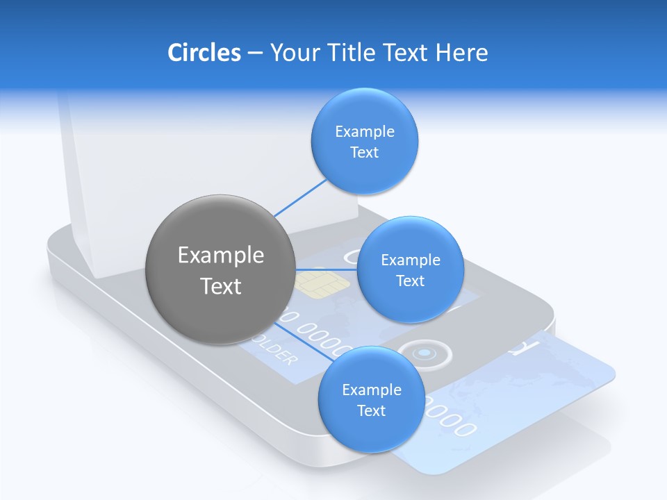 World Transaction White PowerPoint Template