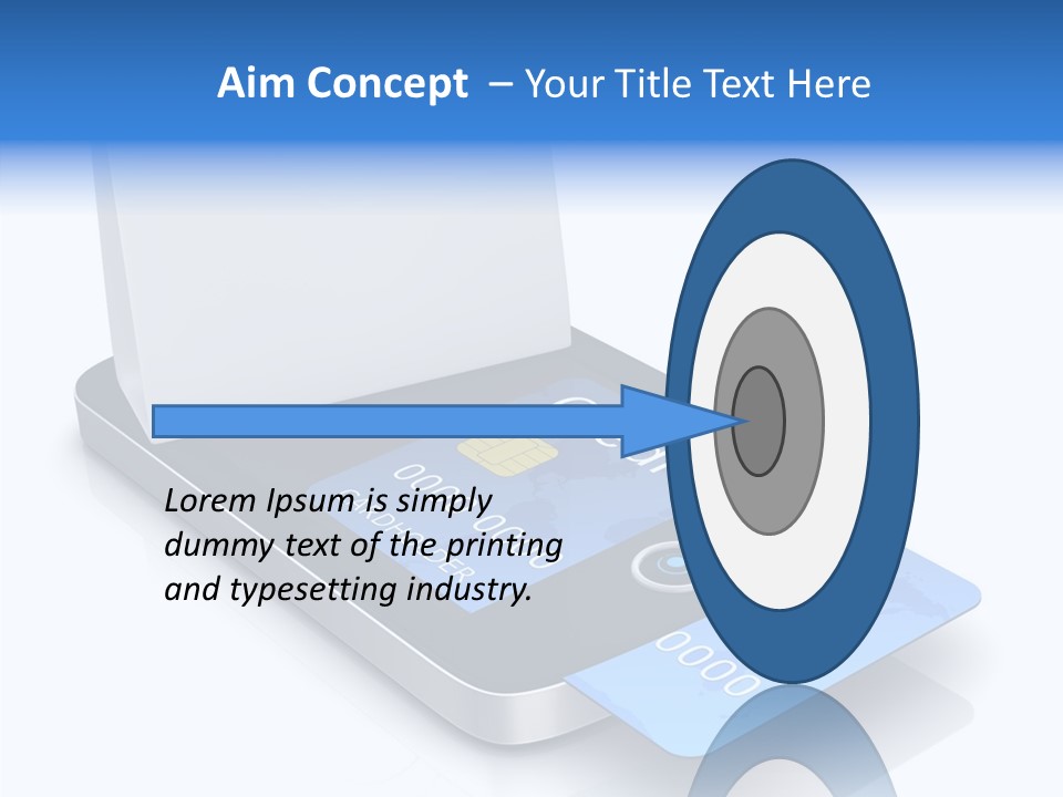 World Transaction White PowerPoint Template