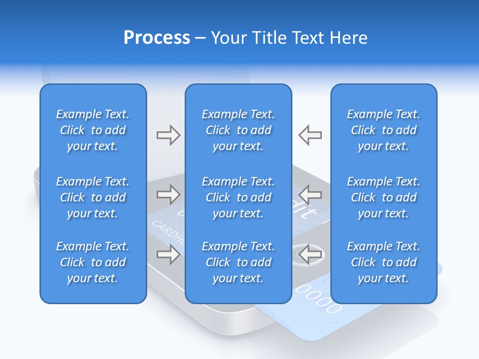 World Transaction White PowerPoint Template
