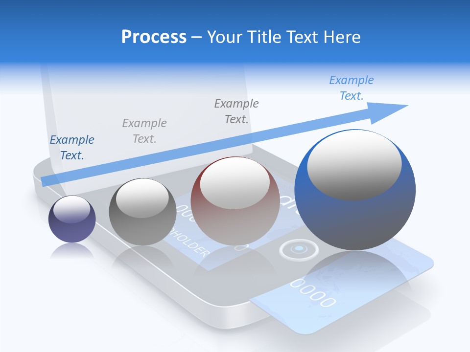 World Transaction White PowerPoint Template