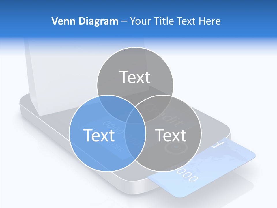 World Transaction White PowerPoint Template
