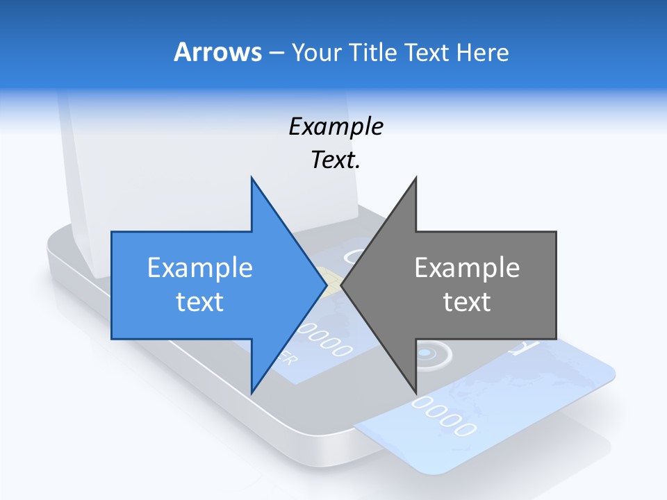 World Transaction White PowerPoint Template