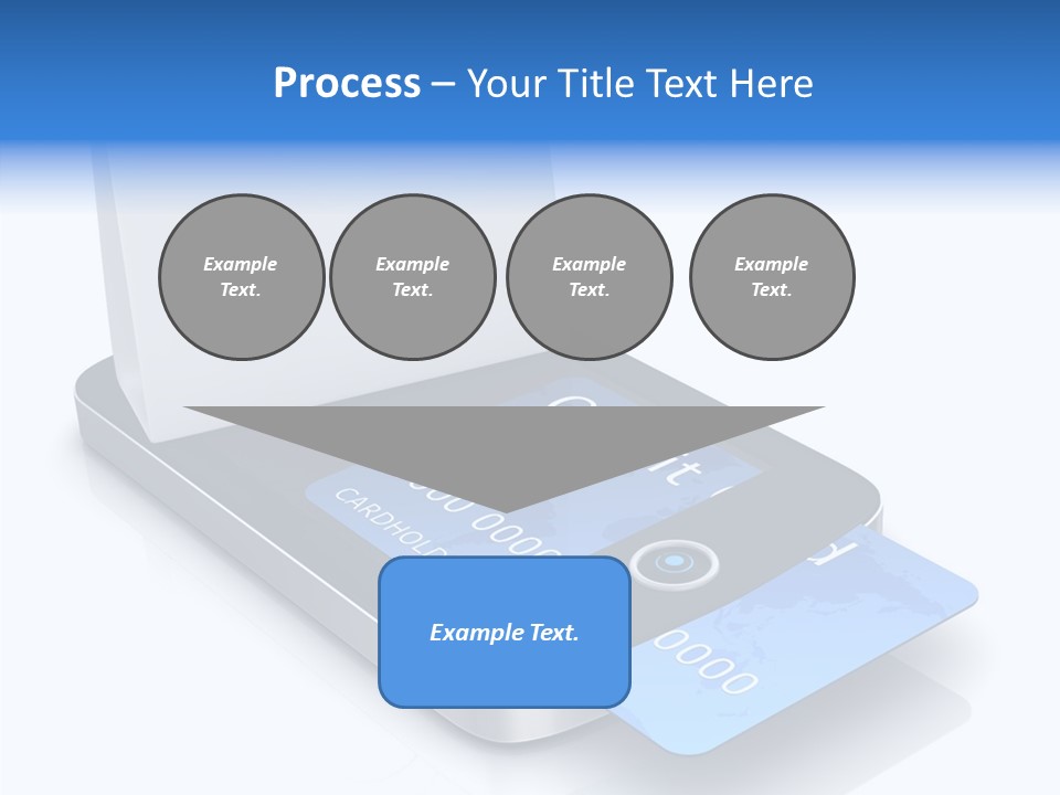 World Transaction White PowerPoint Template