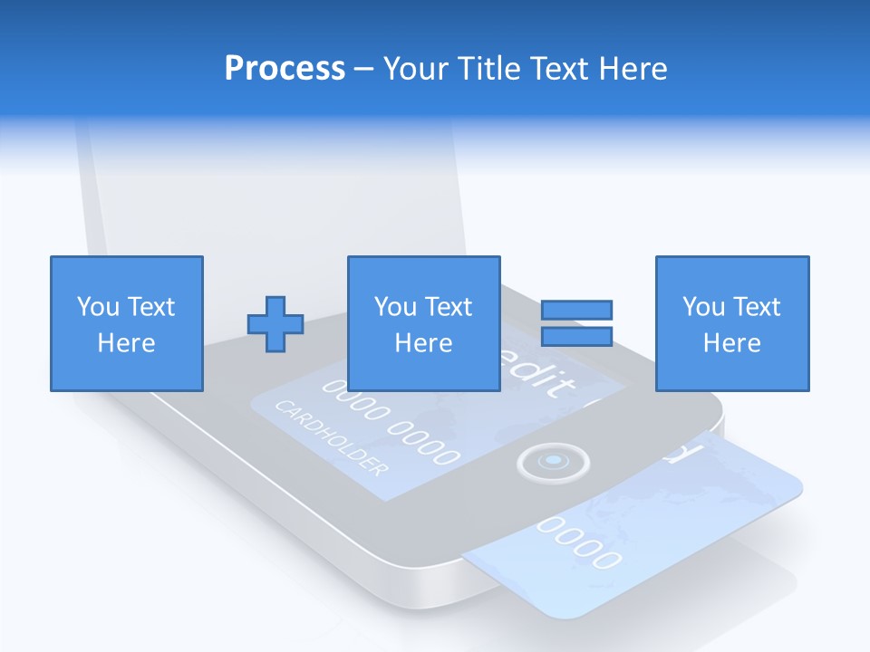 World Transaction White PowerPoint Template