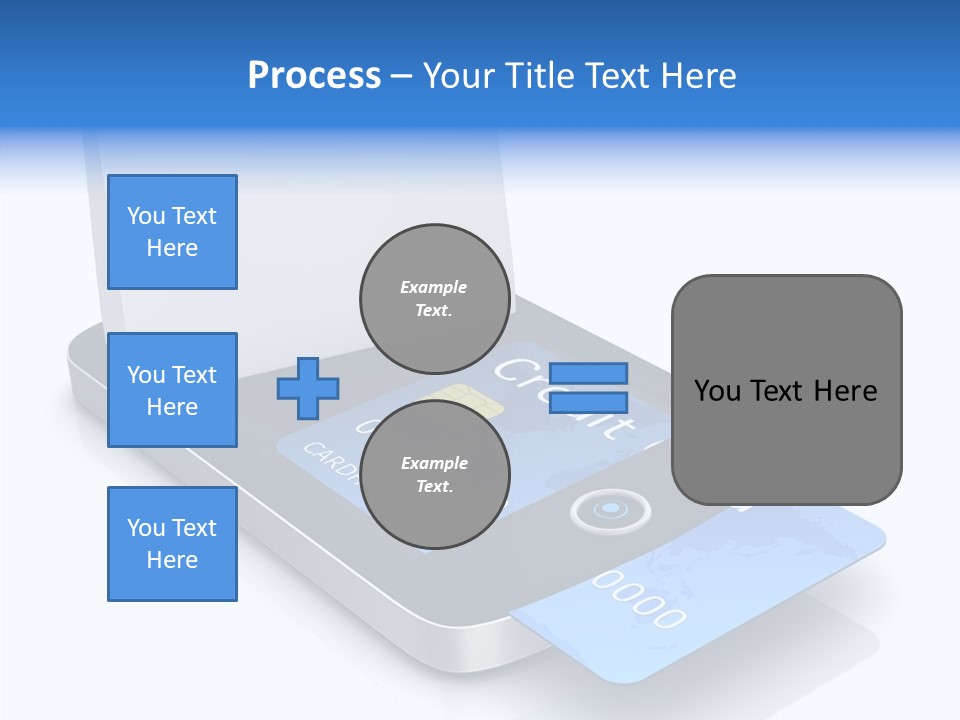 World Transaction White PowerPoint Template