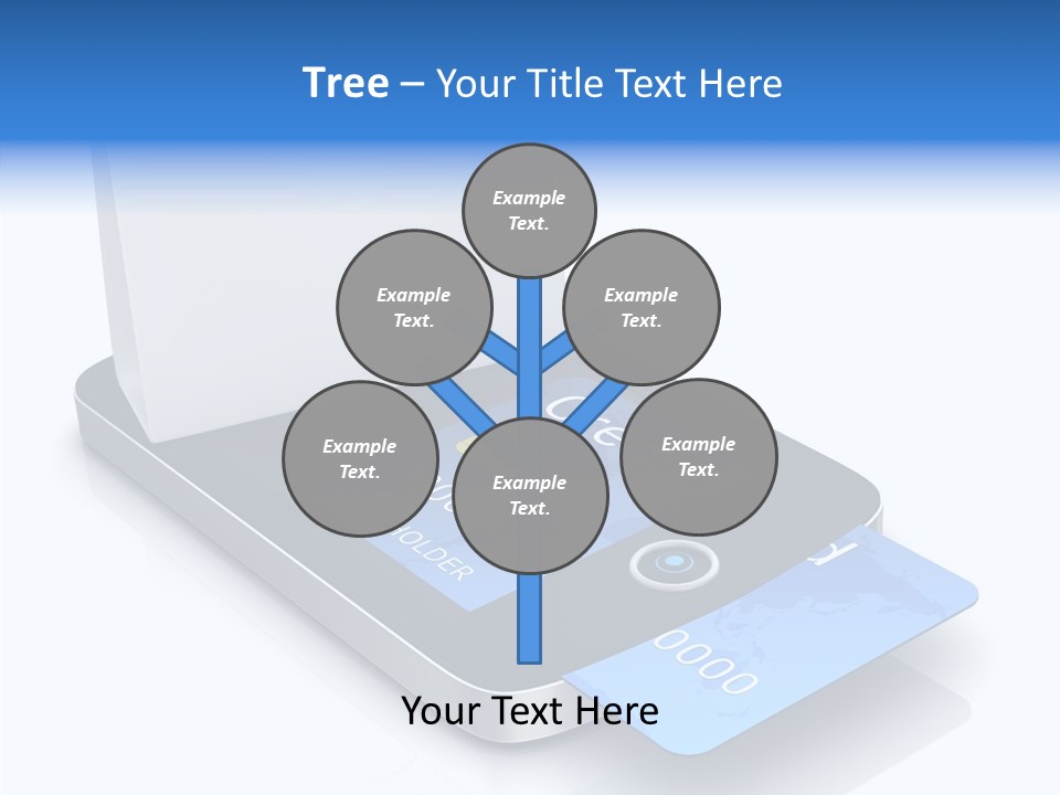 World Transaction White PowerPoint Template