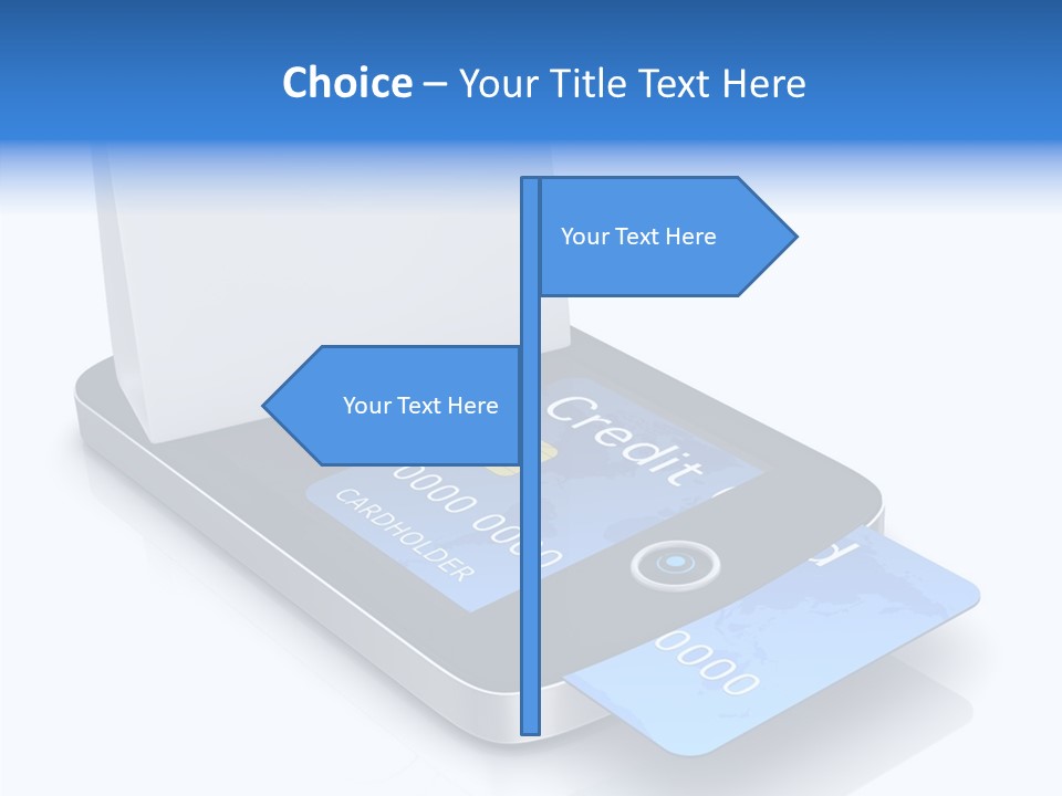World Transaction White PowerPoint Template