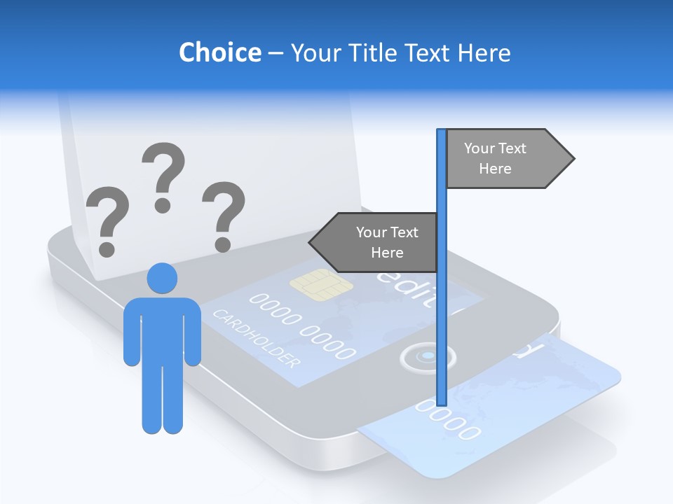 World Transaction White PowerPoint Template