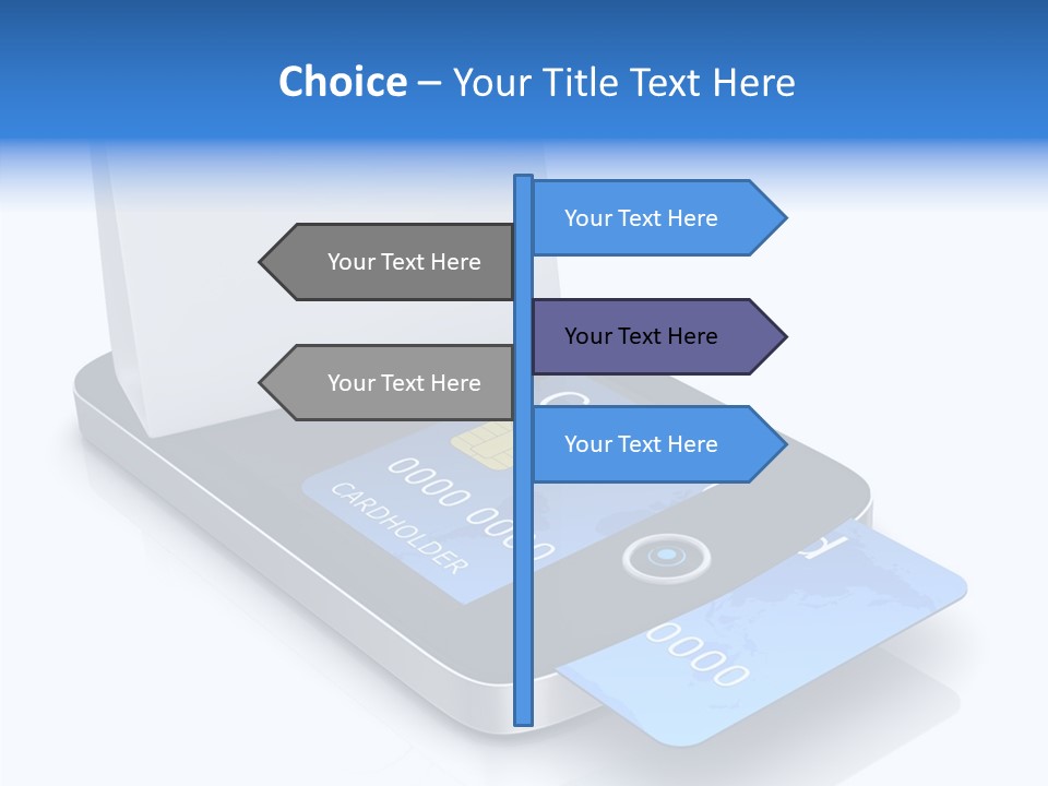 World Transaction White PowerPoint Template
