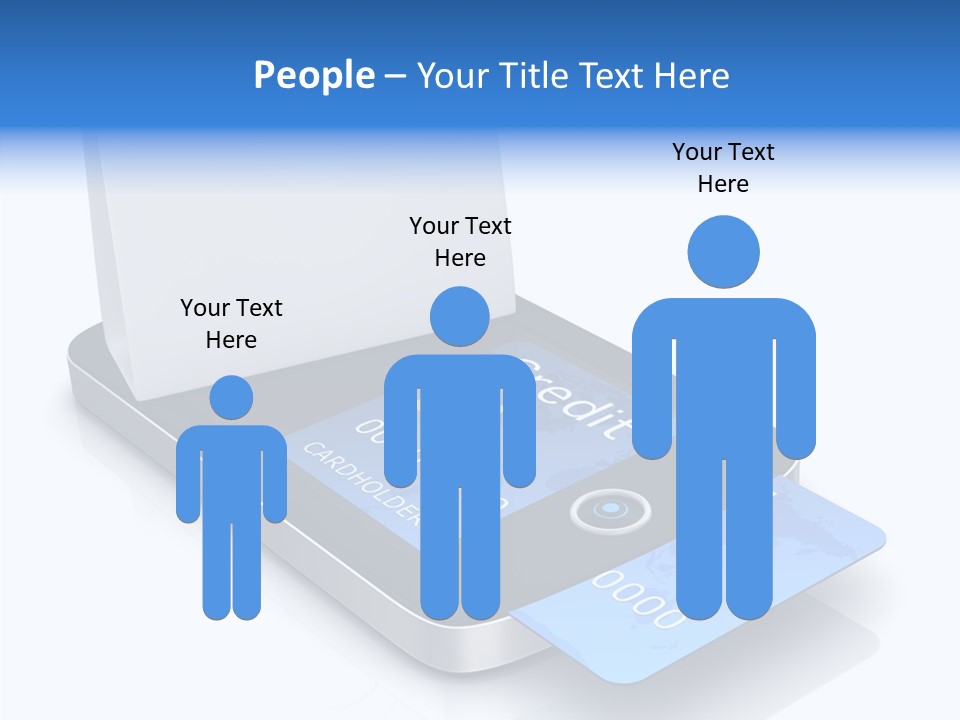 World Transaction White PowerPoint Template