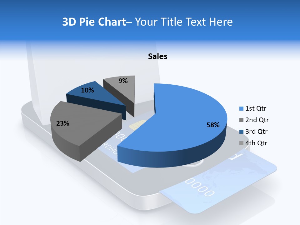 World Transaction White PowerPoint Template