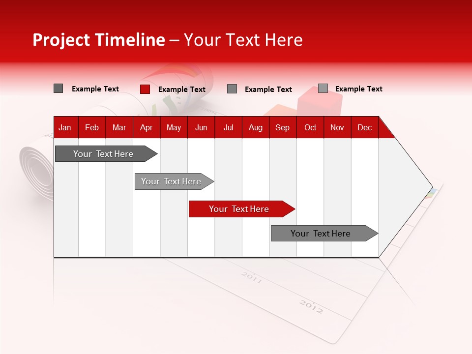 Tunnel Abstract Motherboard PowerPoint Template