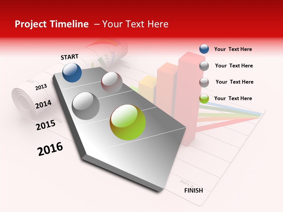 Tunnel Abstract Motherboard PowerPoint Template
