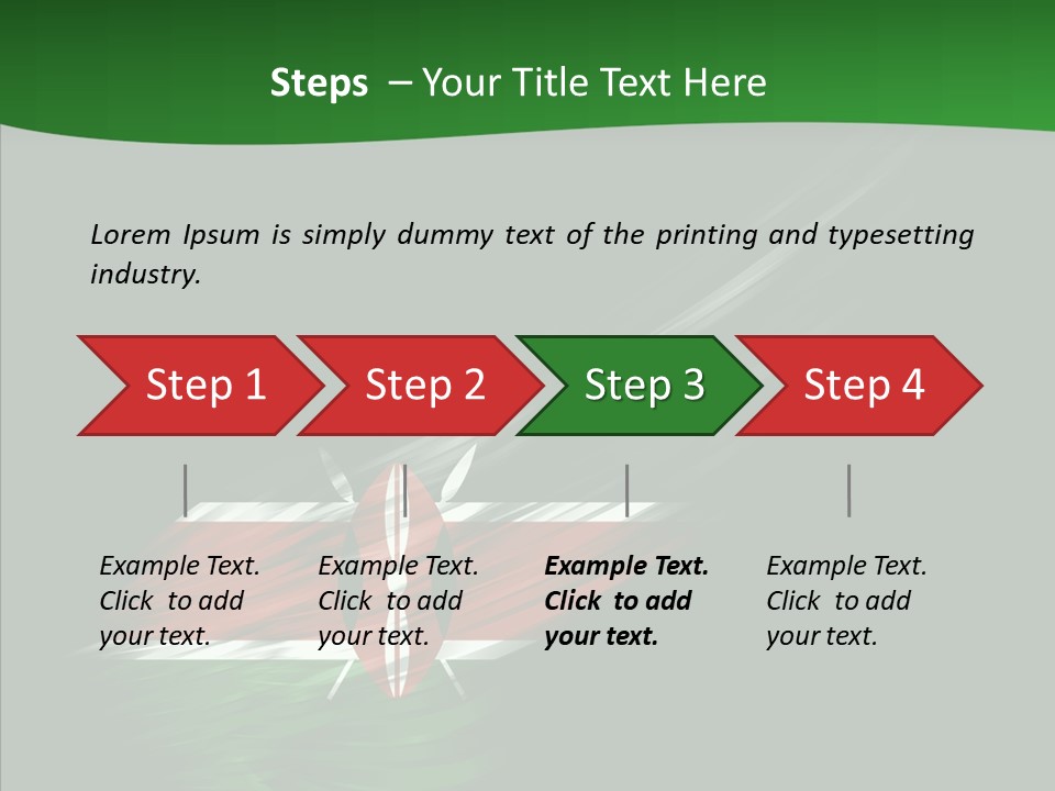 Kenyan Travel Colors PowerPoint Template