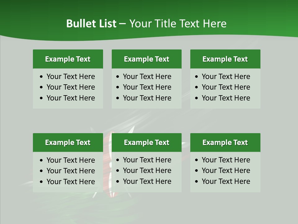 Kenyan Travel Colors PowerPoint Template