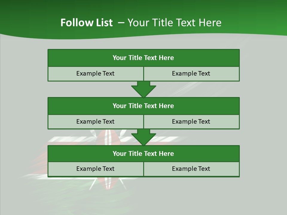 Kenyan Travel Colors PowerPoint Template