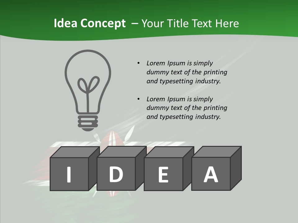 Kenyan Travel Colors PowerPoint Template