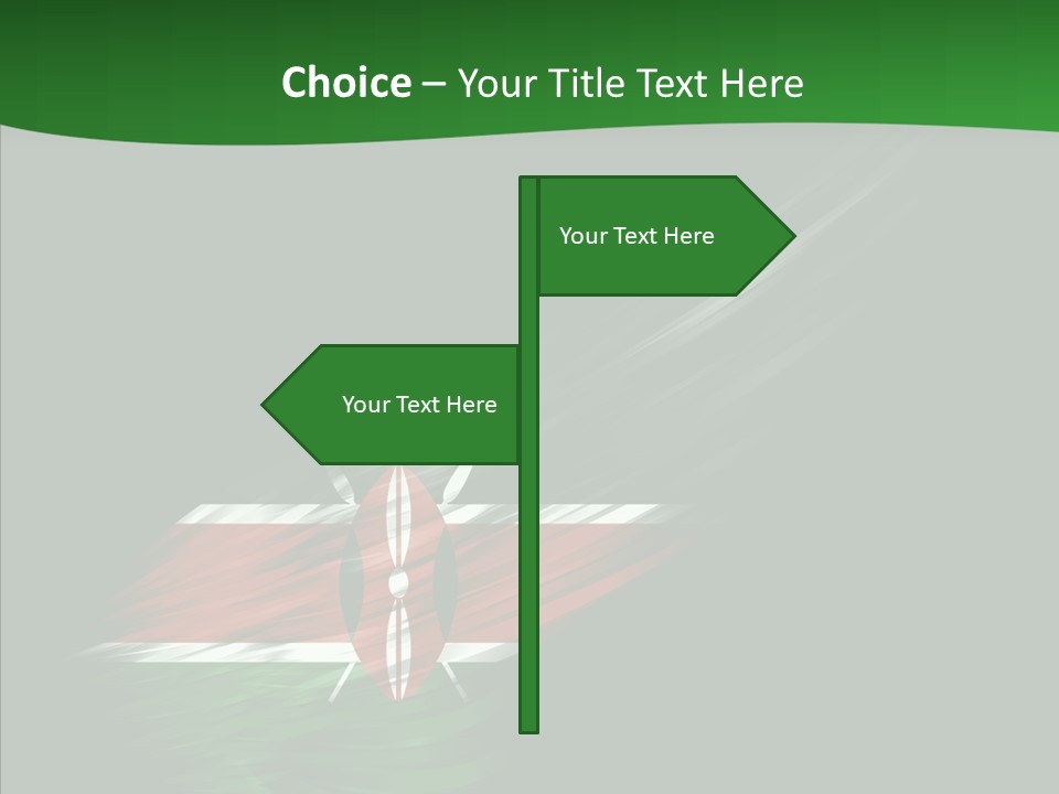 Kenyan Travel Colors PowerPoint Template