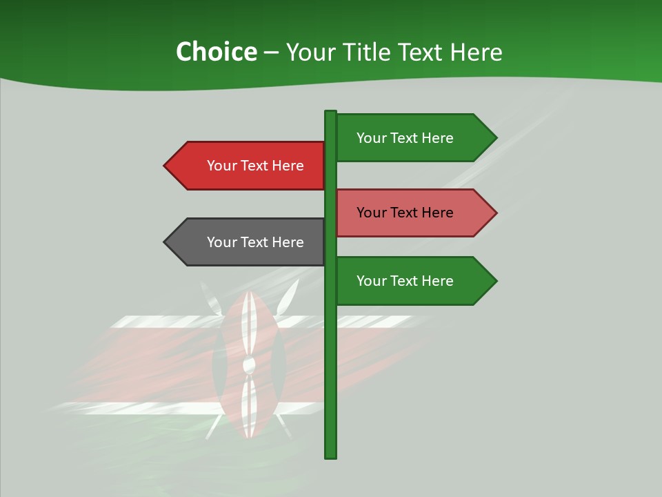 Kenyan Travel Colors PowerPoint Template