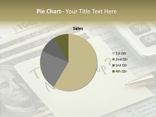 Usa Paper Form PowerPoint Template