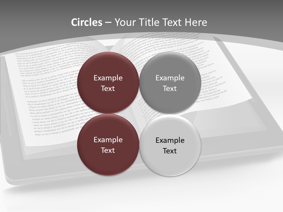 Page Text Internet PowerPoint Template