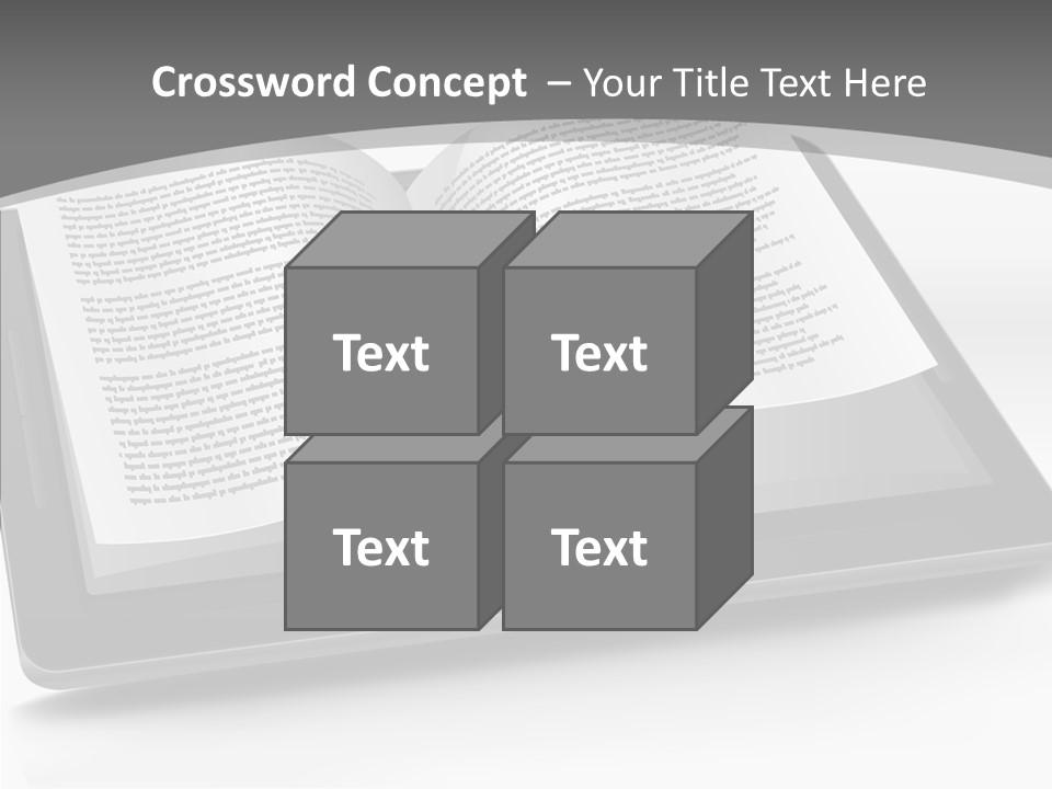 Page Text Internet PowerPoint Template