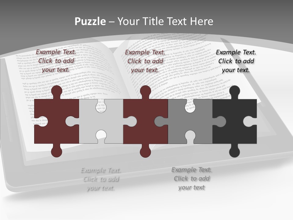 Page Text Internet PowerPoint Template