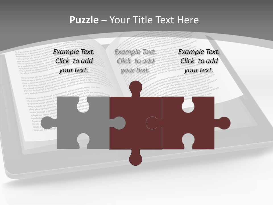 Page Text Internet PowerPoint Template