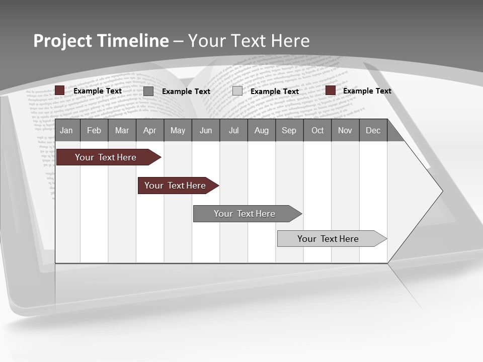 Page Text Internet PowerPoint Template