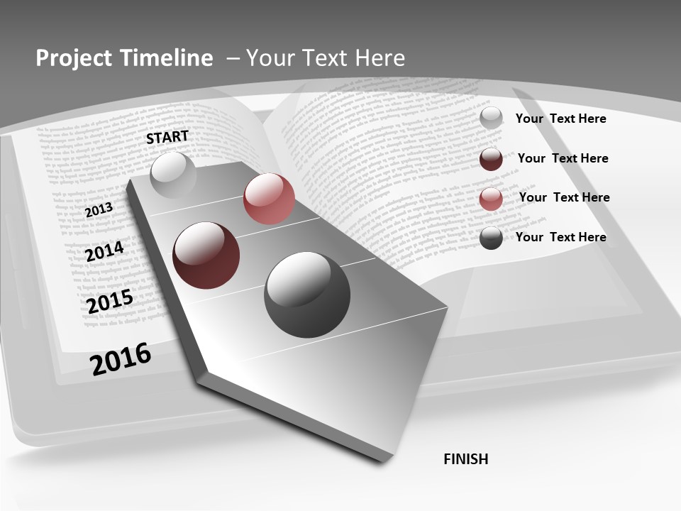 Page Text Internet PowerPoint Template