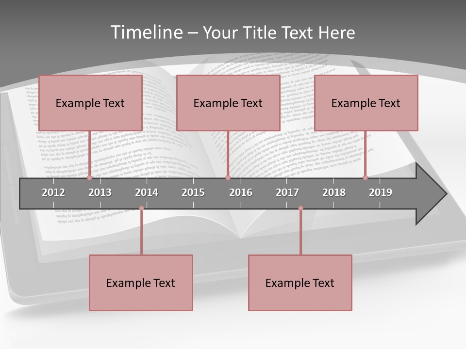 Page Text Internet PowerPoint Template