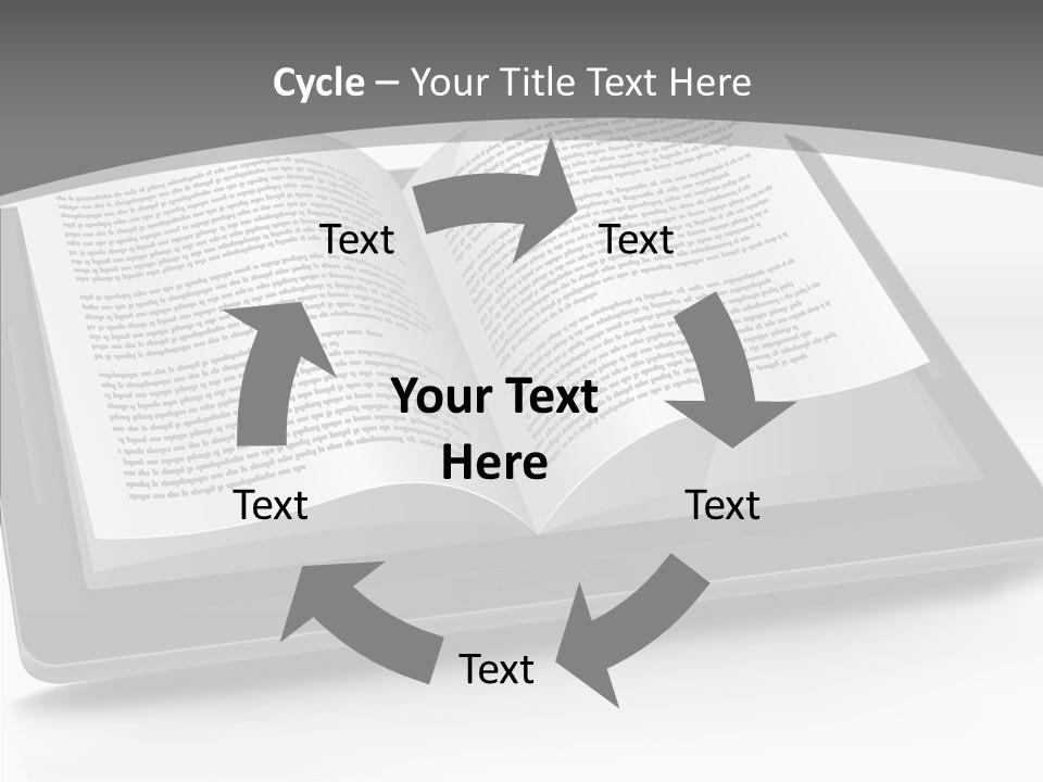 Page Text Internet PowerPoint Template