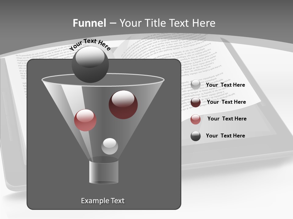 Page Text Internet PowerPoint Template