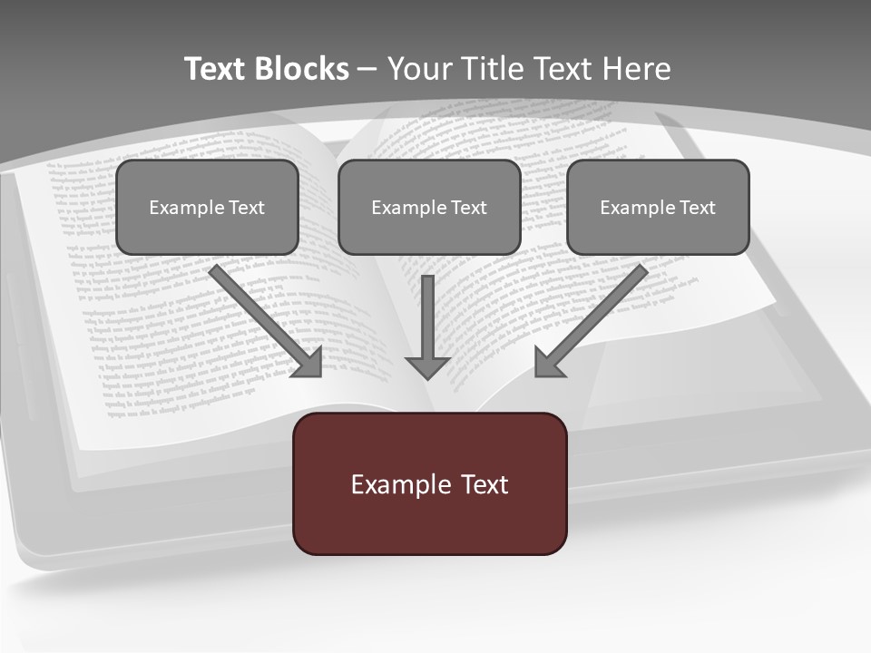 Page Text Internet PowerPoint Template